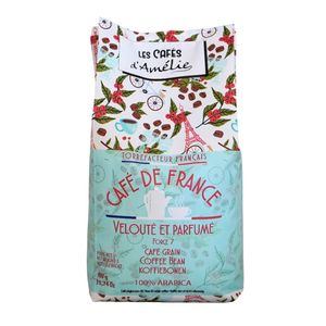 คาเฟ่ ดี'อเมลี อาราบิก้า เฟรนช์ สไตล์ คาเฟ่ เดอ ฟรองซ์ กาแฟเมล็ดเต็ม 900 กรัม (31.7 ออนซ์) คั่วระดับกลาง ได้รับการรับรองมาตรฐาน IFS - Product Image 1