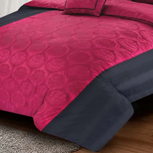 Nhà Máy Trực Tiếp Cung Cấp Cao Cấp Chất Lượng Hiện Đại 4-Mảnh <span class=keywords><strong>Comforter</strong></span> Thiết Lập Trong Màu Rắn Polyester/Bông Vải Có Thể Giặt Thiết Kế - Product Image 4