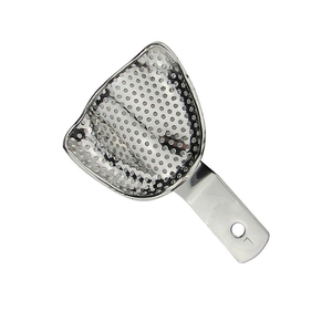 Bandejas de impresión Dental de acero inoxidable alemán, soporte superior e inferior para dientes, cubos de impresión Dental, bandejas de impresión, fabricación de dientes - Product Image 2
