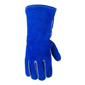 ถุงมือช่างเชื่อมหนัง100% ทนความร้อนน้ำหนักเบาใช้งานในอุตสาหกรรมถุงมือช่างเชื่อมทนไฟ - Product Image 3