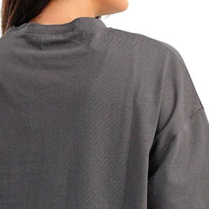 เสื้อยืดโอเวอร์ไซส์สำหรับผู้หญิงเสื้อยืดสตรีทแวร์ระบายได้แบบแห้งเร็วระบายอากาศได้ดีพิมพ์โลโก้ตามสั่ง - Product Image 5