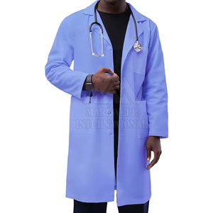 เสื้อกาวน์แพทย์ขายส่งยอดนิยมสำหรับผู้ชาย ราคาถูก เสื้อกาวน์เภสัชกรสำหรับผู้ชาย - Product Image 1