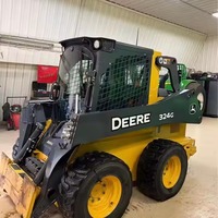 Chargeuse compacte sur chenilles John Deere 320G 2021 avec hydraulique Huade, couple de levage élevé, garantie de 2 ans, à vendre