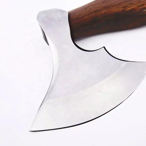 Wholesale Customized Top Quality OEM ODM Service Handmade Japanese Damascus Design <b>Axe</b> High Carbon Steel Blade Wooden <b>Handle</b> <b>Axe</b> - Product Image 4