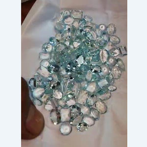 127 pièces d'aquamarine naturelle 7x5 8x6 9x7 mm ovale rectangle facetté 112 carats lot Iroc Sales pierres précieuses en vrac de haute qualité taillées US$204.8 - Product Image 6