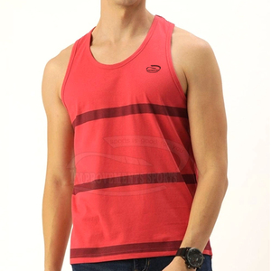 Débardeur d'entraînement confortable décontracté XL pour adultes respirant léger 100% coton lavé impression décoration tricoté prix - Product Image 1