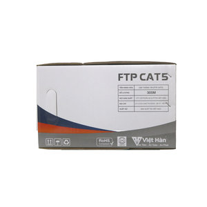 คุณภาพสูงที่ดีที่สุดราคา CAT5 CAT5E FTP 24AWG 1000ft สายเคเบิลเครือข่ายอีเธอร์เน็ต 8c 4p โรงงานอุปทานโดยตรงเป็นมิตรกับสิ่งแวดล้อมทองแดงบริสุทธิ์