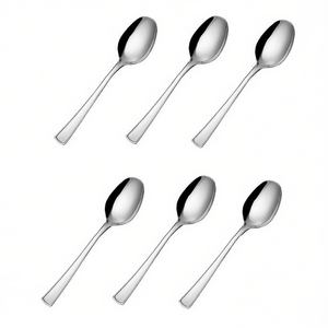 Ensemble de 6 cuillères à café en acier inoxydable Ambassador, 11,5 cm, chrome poli, CVL100C6, vaisselle - Product Image 2