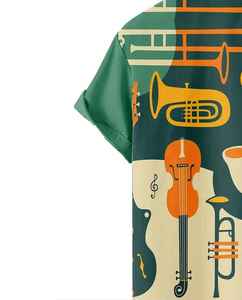 Chemise d'été pour homme de qualité supérieure, écologique, avec applications, confortable et élégante - Product Image 3