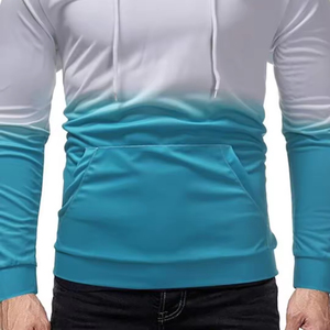 Sudaderas Casuales con Nuevo Diseño y Estampado por Descarga para Hombre, 100% Algodón, con Cremallera, Patrón Sólido, Invierno, Process Impex, Estilo Urbano - Product Image 2