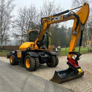 Vente flash : Excavatrice sur pneus JCB Hydradig 110W, moteur diesel Kohler, système hydraulique Eaton, machine haute performance, prête à être expédiée - Product Image 2