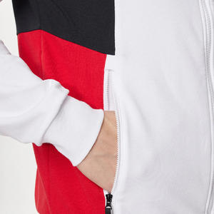 High Street Style hommes fermeture éclair bloc à capuche/Multi couleur à la mode hommes fermeture éclair bloc à capuche à vendre - Product Image 4