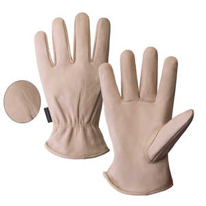 Los mejores guantes de conductor de piel de vaca de grano superior, elegantes guantes transpirables de cuero de piel de cordero para uso diario, guantes de trabajo de talla grande para conducir - Product Image 5