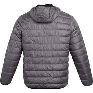 Chaqueta de Invierno Estilo Bomber para Hombre, Chaqueta Informal de Tela Gruesa con Cuello Alto, Logotipo Frontal Personalizado, Chaqueta de Exterior al por Mayor - Product Image 5