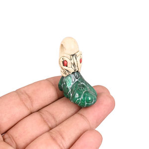 Collar con Colgante de Piedra Única Hecha a Mano con Jaspe de Arcilla, Joyería Artesanal, Regalos de Cumpleaños y Aniversario - Product Image 4