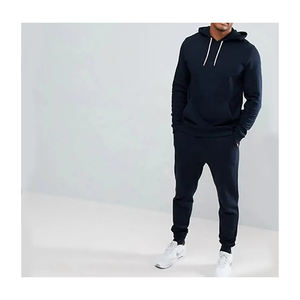 ชุดวอร์มผ้าไนลอนสองชิ้นสำหรับผู้ชายชุดวอร์มผ้าไนลอนแบบมีซิปด้านหลังมีกระเป๋ามีซิปกางเกงกันลมขนาดใหญ่ออกแบบได้ตามต้องการ - Product Image 4