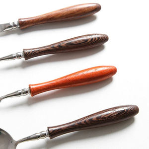 Couverts en métal Ensemble de couverts en acier inoxydable Cuillère Fourchette Couteau Ustensiles de cuisine pour la maison Hôtel Restaurant Vaisselle Cuillère de mariage idéale - Product Image 6