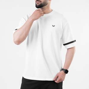 เสื้อยืดคุณภาพสูง ผ้าฝ้าย 100% พิมพ์ลาย ผู้ชาย ขายส่ง รหัส 699 - Product Image 3