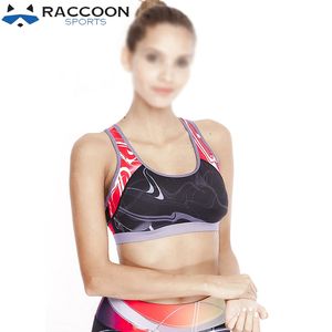 Custom Logo Sublimation Printed Women Oversize Sexy Eco-Friendly Plus Size Sports <b>Bra</b> for Yoga Fitness Workout by Raccoon Sports - Product Image 4