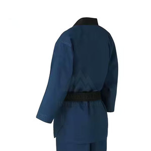 ชุดเทควันโดดีไซน์ใหม่ ขายดี ระบายอากาศได้ดี ผ้าฝ้าย 100% ปรับแต่งได้ ราคาส่ง MOQ ต่ำ มีสินค้าในสต็อก - Product Image 3