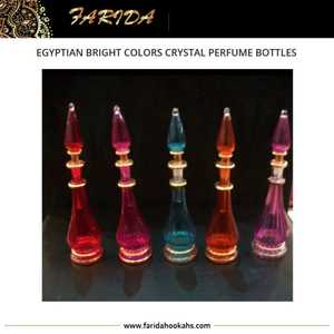ขวดน้ำหอมคริสตัลสีสันสดใสสไตล์อียิปต์ทำด้วยมือมีเอกลักษณ์ - Product Image 2