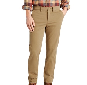 OEM Vente à Chaud Respirant Couleur Unie Hip Hop Mid Waist Slim Fit Casual Chino Pantalon pour Hommes - Product Image 5