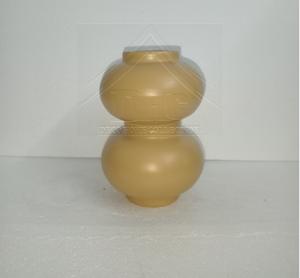 Florero de hierro de Metal adornado con acabado de pátina antigua, centro de mesa costero elegante, bodas hechas a mano sofisticadas para el hogar - Product Image 3