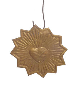 Año Nuevo menor forma de sol adorno de Navidad colgantes Ángel árbol de Navidad decoración de Navidad para el hogar - Product Image 2