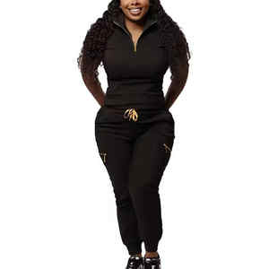 À la mode hôpital uniformes Medico Spandex Stretch respirant costumes femmes gommage ensembles survêtement médical soins infirmiers gommages - Product Image 3