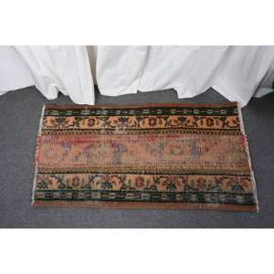 Alfombra de lana turca vintage clásica de retales beige verde de 17x32 pies alfombra de sala de estar de área grande para adolescentes estilo Aubusson látex - Product Image 1