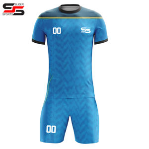Conjunto de Uniforme de Fútbol de Secado Rápido con Logotipo Personalizado, Uniforme de Entrenamiento para Hombre, Camiseta de Fútbol con Estampado por Sublimación, Estilo Superior, Kit de Uniforme de Fútbol - Product Image 6