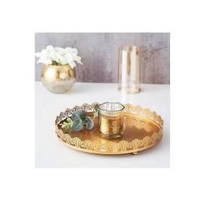 Bandeja de Servicio Moderna de Acero Inoxidable, Hecha a Mano, para Hogar, Hotel, Restaurante, Bodas, Gran Venta - Product Image 4