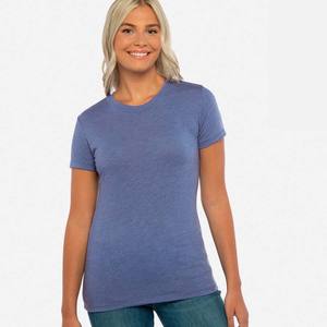 Camiseta de Manga Corta para Mujer, Mezcla Triple, Bella+Canvas, Modelo 8413 - Product Image 4