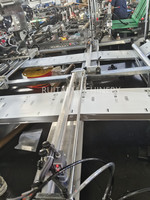 Automatische Hochgeschwindigkeits-Doppel linien PE-Kunststoff verpackungs post DHL TNT FedEx UPS Umschlag datei Kurier Express Bag Making Machine