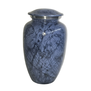 Urnas de cremación metálicas estructuradas superiores de cúpula de diseño Floral de alta calidad, recuerdos, funerales de cenizas de calidad superior extrafina - Product Image 3