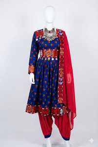 Robe afghane Kuchi faite à la main, tailles et couleurs personnalisées, faible MOQ, best-seller, légère et respirante, pour femmes adultes - Product Image 3