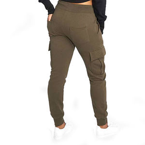 Hot Selling Custom Baggy <b>Joggers</b> Workout Loose Casual Wide Leg Solid Color Yoga Fitness Women Leisure Pants - Product Image 6