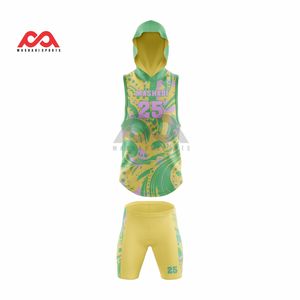 Uniformes de football américain grande taille 7 sur 7 Maillots de football américain imprimés par sublimation respirants - Product Image 2