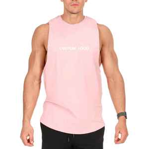 Premium Quality Custom <b>Men's</b> Gym Fitness Clothes Cotton Wholesale Customized Color Size Style <b>Tanktop</b> for <b>Men</b> - Product Image 6
