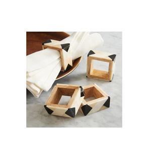 Vaisselle de table porte-anneau de serviette cantine plateau de table décoratif incrustation d'os porte-serviettes de qualité supérieure fait à la main meilleur produit - Product Image 4