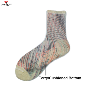 Chaussettes de sport de haute qualité, vente en gros de chaussettes de sport personnalisées en spandex/polyester antibactériennes pour l'hiver - Product Image 3