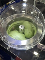 Machine à Gelato Commerciale 6L de Comptoir avec Écran Tactile, Sorbetière Professionnelle en Acier Inoxydable pour Café et Pâtisserie