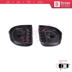 Sellos de goma para espejos retrovisores laterales exteriores BSP847 L+R para W210 W140 W202 S202 Pre-Facelift - Product Image 3