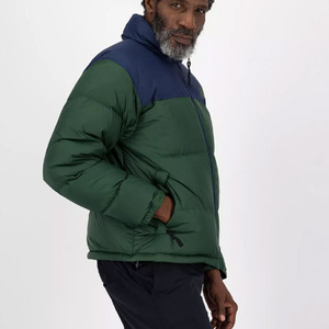 เสื้อแจ็คเก็ตพัฟเฟอร์แฟชั่นสตรีทขายส่ง |   เสื้อโค้ทกันหนาวลายโลโก้แบบกำหนดเอง |   เสื้อแจ็คเก็ตบุผ้าสำหรับทุกเพศ - Product Image 3