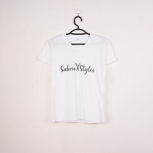 Camiseta personalizada para mujer con logotipo personalizado, camiseta estampada con logotipo para mujer, camiseta personalizada para mujer con logotipo - Product Image 2