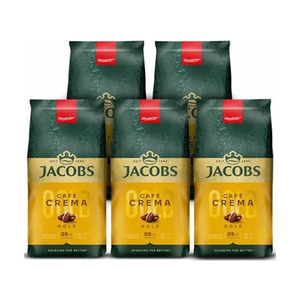 1 kilo de grains de café Jacobs CREMA Gold Expertenrostung Rich Aroma Premium Espresso Blend Fresh Roasted Whole Bean Coffee Pack - Product Image 3