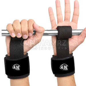 Nouvelles tendances Sangles de poignet d'haltérophilie sur mesure Logo personnalisé Poignet d'haltérophilie réglable - Product Image 1