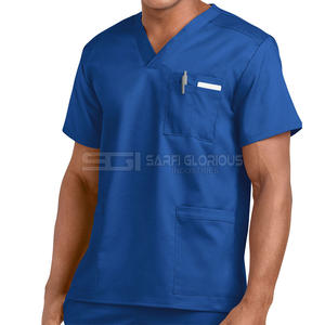 Uniforme Médico para Hombre, Venta Caliente, Nuevo Diseño, Conjuntos de Uniformes Médicos, Cuello Alto, Manga Corta, Precio Económico - Product Image 5