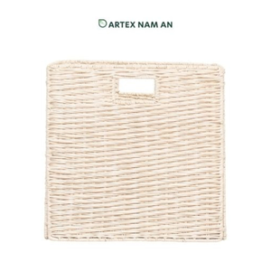 Panier de rangement en rotin tissé à la main, directement de l'usine au Vietnam, écologique, organisateur - Product Image 2