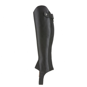 Equitación Cuero de vaca Half Chaps Estilo occidental Equestrian Half Chaps - Product Image 1